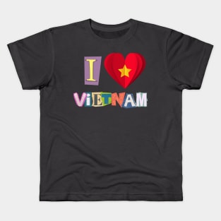I love Vietnam Kids T-Shirt